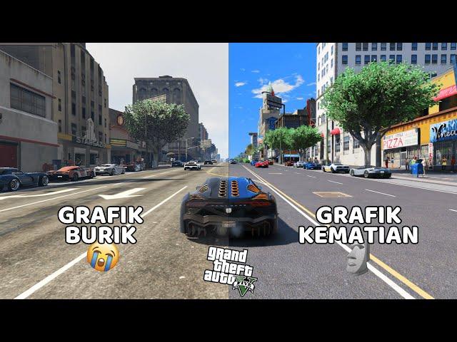 GRAFIK BURIK VS GRAFIK KEMATIAN - GTA 5 MOD