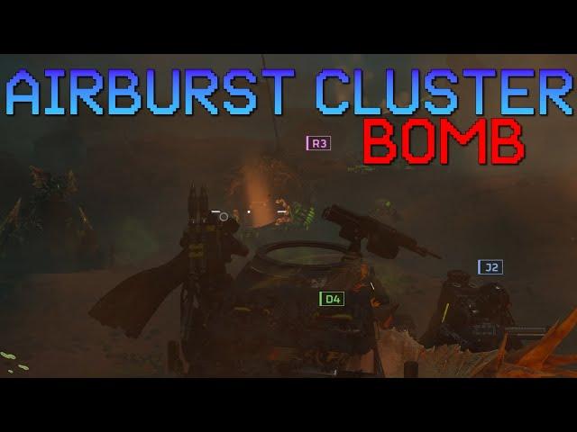 ITS RAINING CLUSTERBOMBS | Helldivers 2