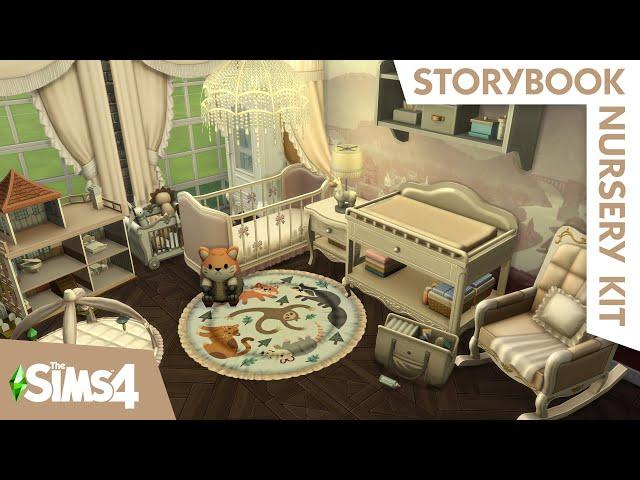 CIRCUS NURSERY ITEMS // The Sims 4 Storybook Nursery Kit Build & Buy Overview