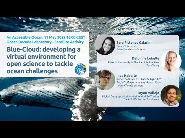 Ocean Decade - Developing a virtual environment for open science to tackle ocean challenges