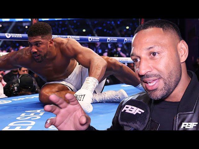 KELL BROOK REACTS TO CARL FROCH SAYING ANTHONY JOSHUA'S PUNCH RESISTANCE HAS GONE