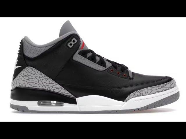 JORDAN 3 “Black Cement” UNBOXING