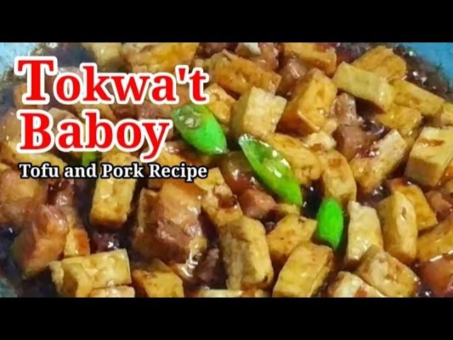 Simple, easy to cook pero napakasarap na Tokwa't Baboy (Tofu and Pork Recipe) #Budgetfriendly