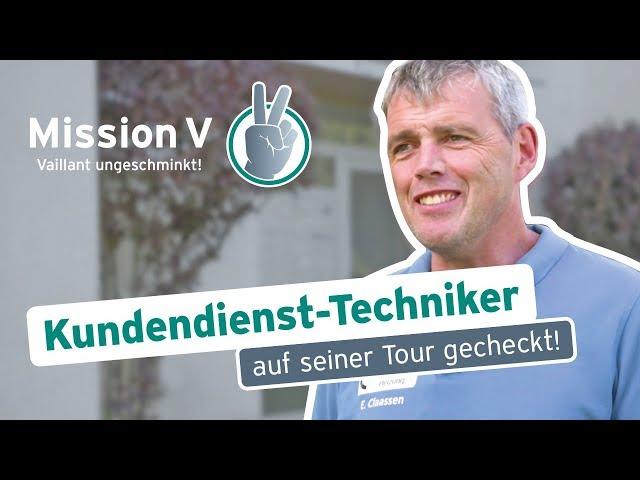 Kundendienst-Techniker – auf seiner Tour gecheckt!