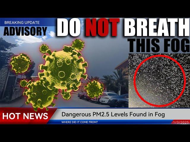 ️ URGENT PSA Fog Health Hazard – Dangerous PM2 5 Levels Are Skyrocketing! Protect Yourself Now!