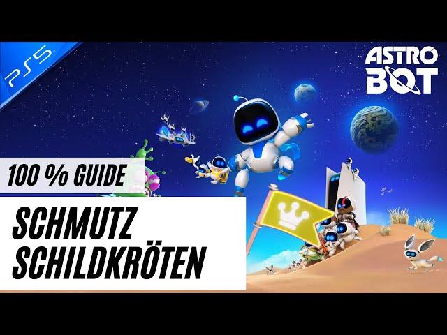 ASTRO BOT Geheimlevel Schmutz Schildkröten 100 Prozent - Alle Bots & Puzzles