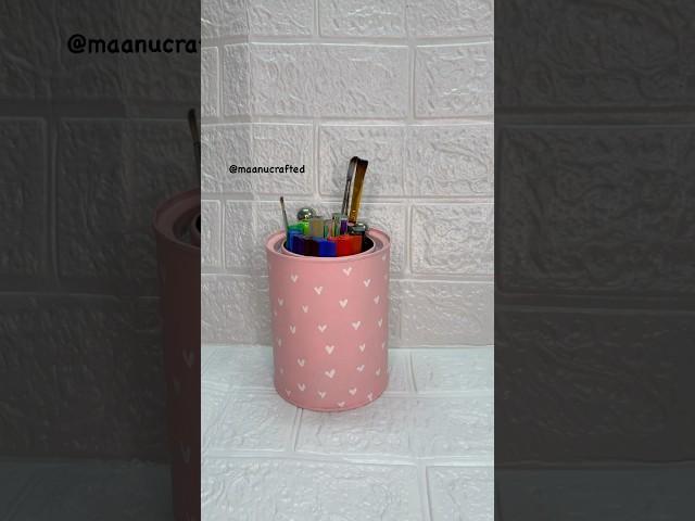 Brush/ Tools Holder #maanucrafted #diy #youtubeshorts #craft #shortvideo #explorepage #artcraft
