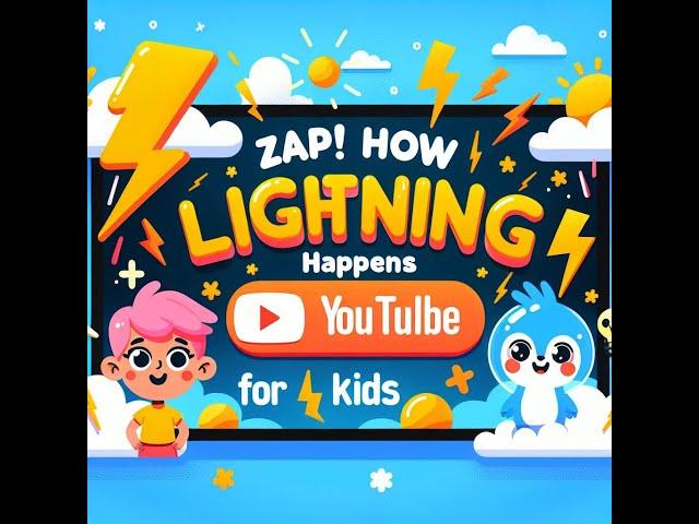 "Zap! How Lightning Happens  | Fun Science for Kids"