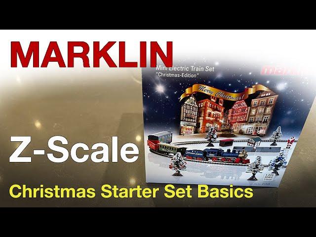 Marklin Z scale Christmas starter sets 81846 and 81705