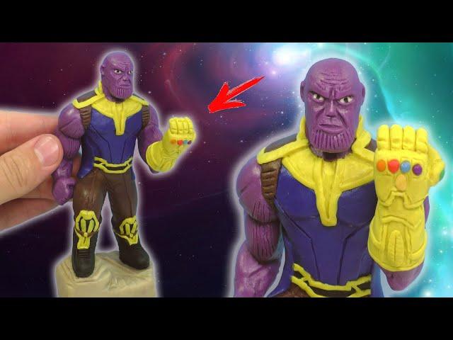 Making Thanos From Avengers Infinity War with Clay