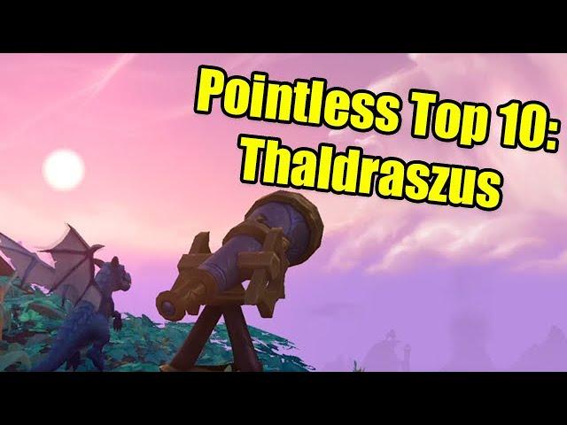 Pointless Top 10 Things in Thaldraszus (World of Warcraft Dragonflight Alpha)