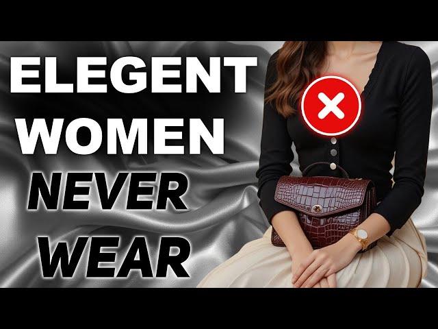 "Don’t Make These Fashion Mistakes After 50! Stay Elegant and Stylish | Fashion Over 50"