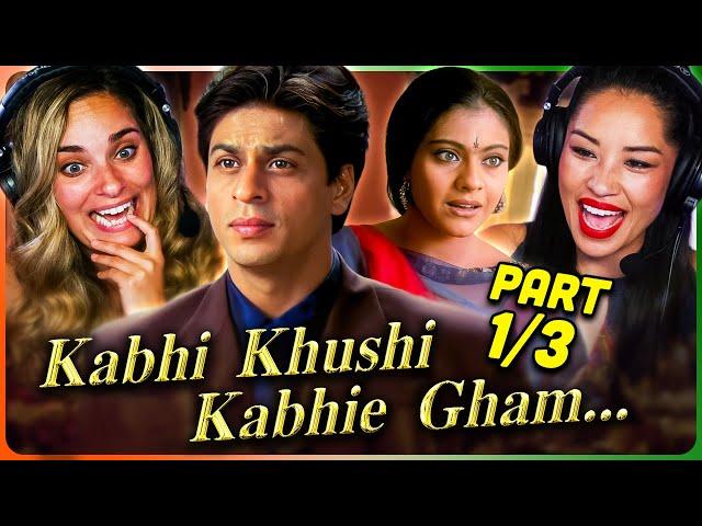 KABHI KHUSHI KABHIE GHAM Movie Reaction Part (1/3)! | Shah Rukh Khan | Kajol | Amitabh Bachchan