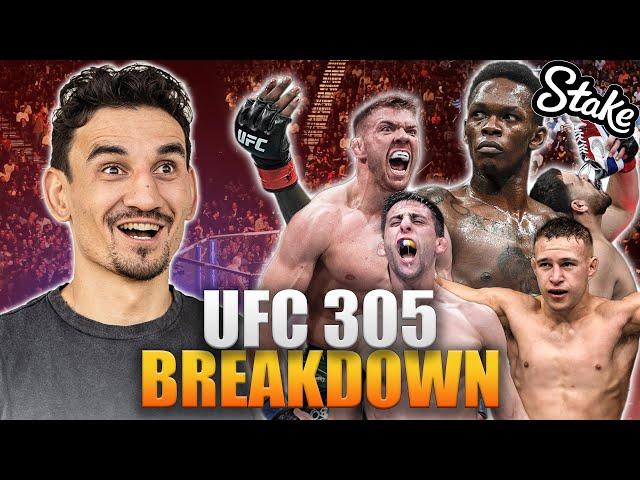 Max Holloway Breaksdown under UFC 305 Dricus du Plessis vs Israel Adesanya