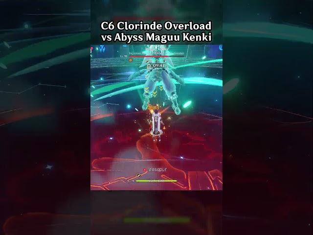C6 CLORINDE OVERLOAD VS ABYSS MAGUU KENKI