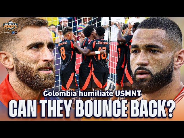 BREAKING DOWN USMNT'S EMBARRASSING 5-1 LOSS TO COLOMBIA | Morning Footy | CBS Sports