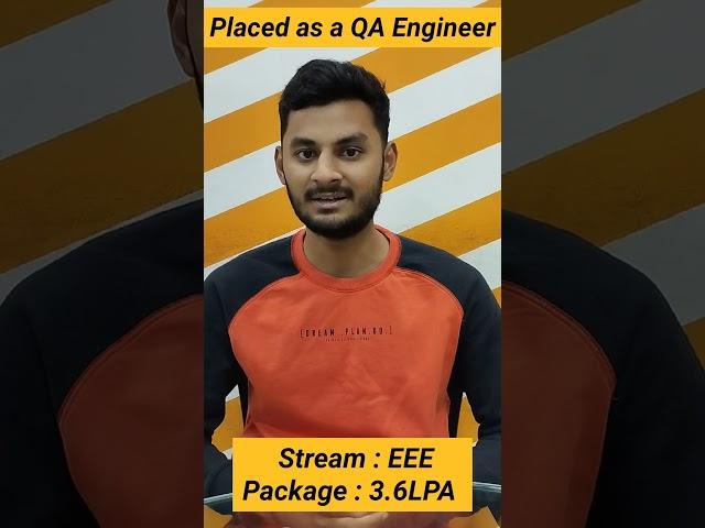 Successfully placed as QA Engineer | Student Review | QSpiders