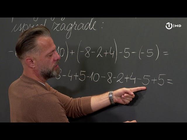 Domaća zadaća za 7. razred: Matematika - Kontrolni rad