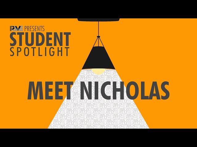 PAVE Student Spotlight - Meet Nicholas Yuan