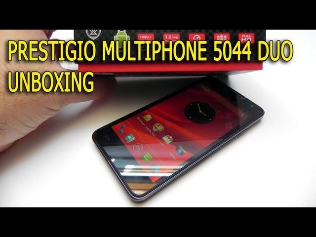 Prestigio Multiphone 5044 Duo Unboxing - GSMDome.com