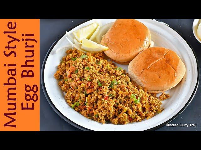 Mumbai Style Egg Bhurji | Anda Bhurji | Bombay Anda Bhurji | Street Style Egg Bhurji