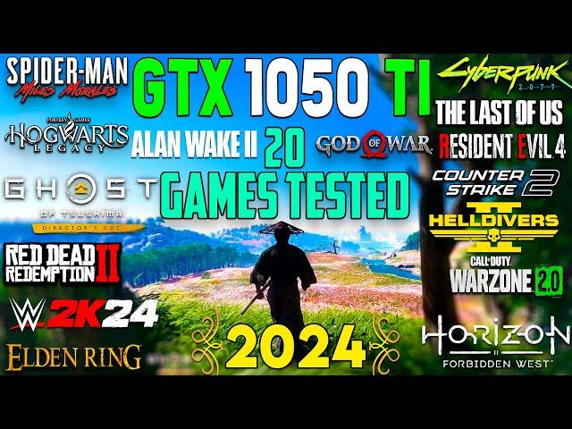 GTX 1050 Ti Gaming Benchmarks 2024 : 20 Games Tested!