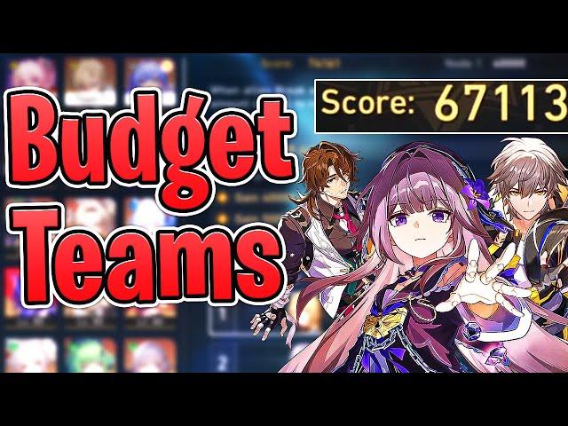 EASY 60000 Point Clear Budget Team For Pure Fiction Stage 4 Volubility! (Honkai Star Rail)