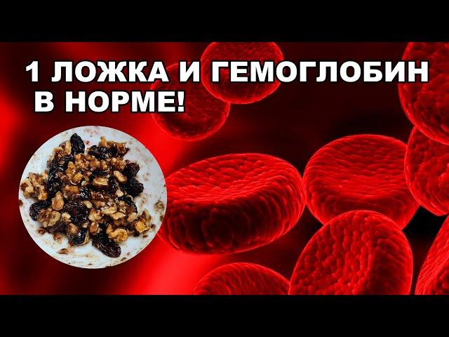 КАК БЫСТРО ПОДНЯТЬ ГЕМОГЛОБИН БЕЗ ЛЕКАРСТВ, укрепить иммунитет и ПРОЖИТЬ 100 ЛЕТ