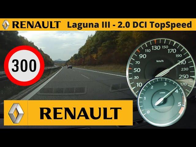 Renault Laguna III 2.0 DCI [Top Speed] [NO LIMIT AUTOBAHN]