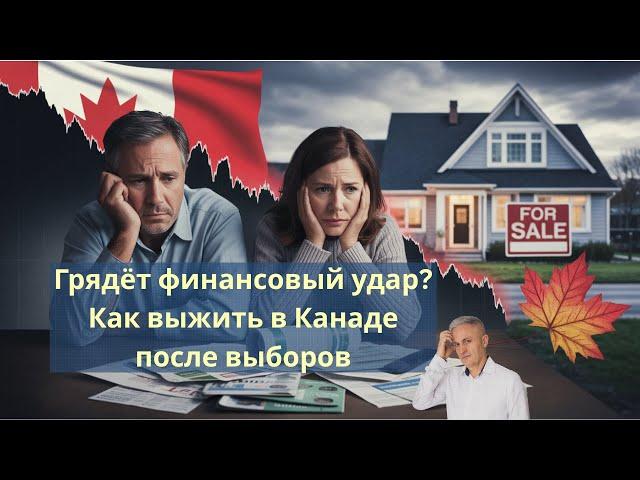Грядёт финансовый удар? Как выжить в Канаде после выборов?