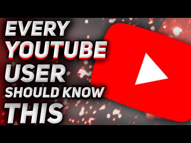 10 YOUTUBE TIPS you didn’t know about