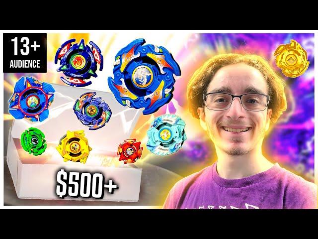 The $500+ VALUE Beyblade Plastic Lot INSANE PULLS! (DRANZER GT, VENUS, MORE!)