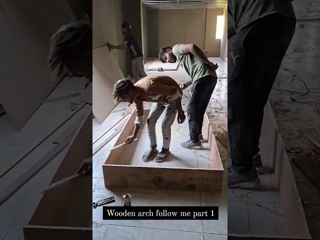wooden arch part 1