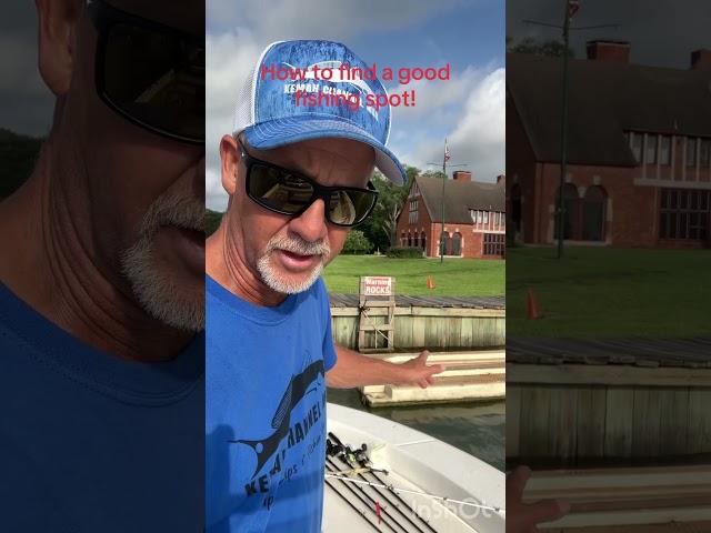 How to find a good fishing spot!#bassfishing #redfish #fishing #flounder@6thsensefishing