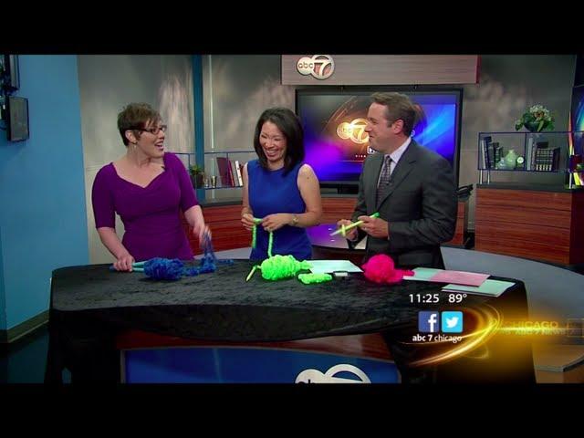 Liat Gat Knit Freedom WLS ABC 7 Chicago Knitting 101