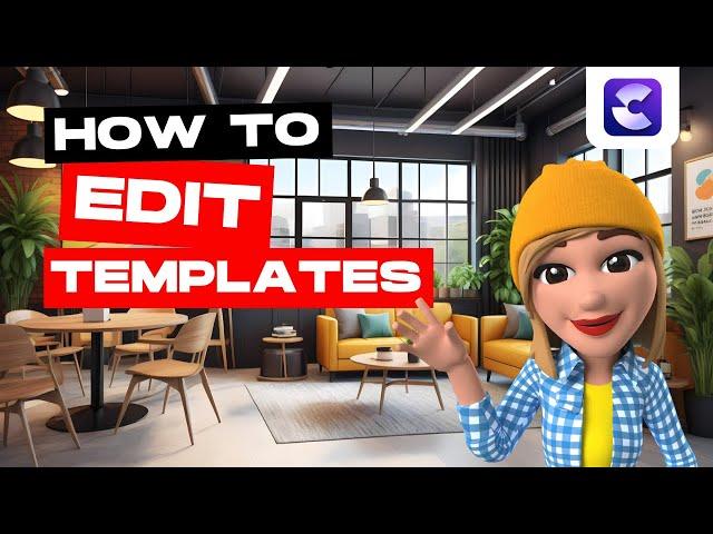 How to EDIT Templates With CreateStudio #CreateStudio