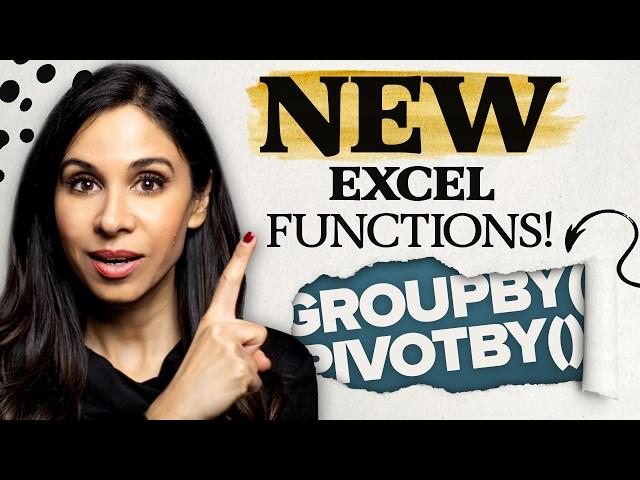 Excel GROUPBY & PIVOTBY Functions - All You Need to Know (do they BEAT Pivot Tables? )