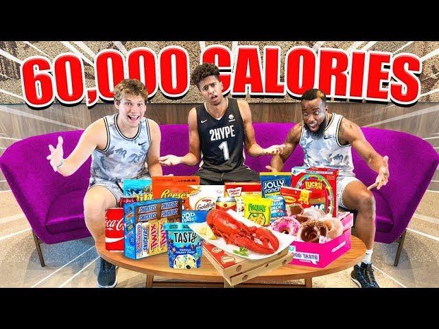 2HYPE Eats 60,000 Calories in 24 HOURS Challenge