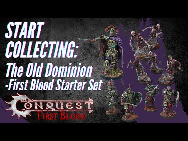 Start Collecting Conquest First Blood: The Old Dominion - 2 Player Starter Set