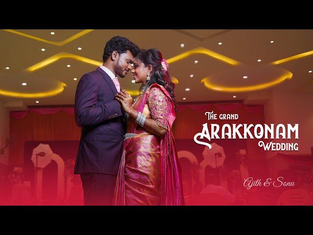 The Grand Arakkonam wedding | Ajith and sonu | Candid wedding  video | Black wolf photography