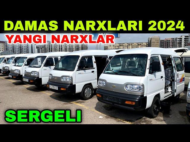 DAMAS NARXLARI SERGELI MOSHINA BOZORI 2024 Дамас нархлари 2024