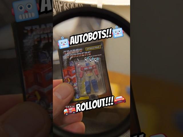 ASMRWORLD'S SMALLEST TRANSFORMERS UNBOXING #shorts