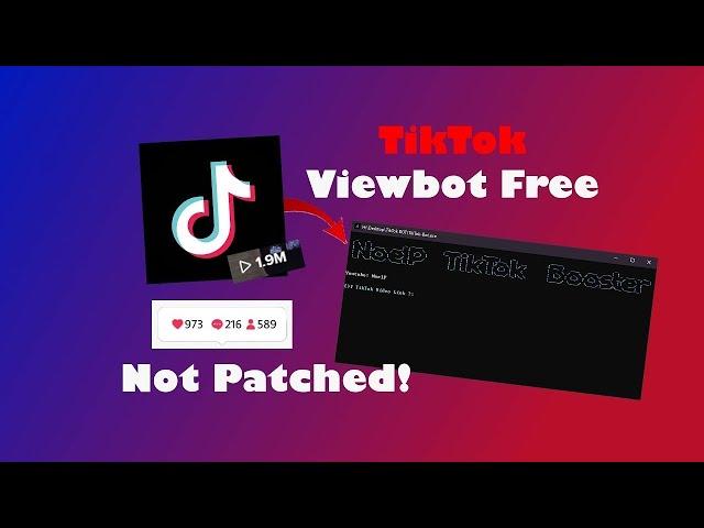 TIKTOK VIEW BOT | How to Grow on TikTok 2023 Using Python | Get +1M Views on TikTok (100% WORKING)