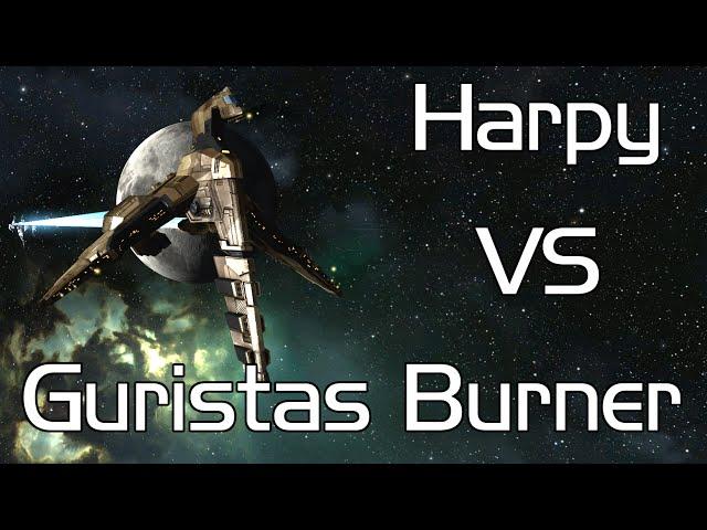 EVE Online Level 4 Guristas Burner Mission using a Harpy (Anomic Agent)