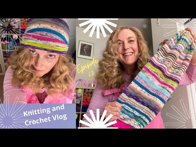 Knitting and Crochet Vlog | Crochet and Knitting Project Ideas