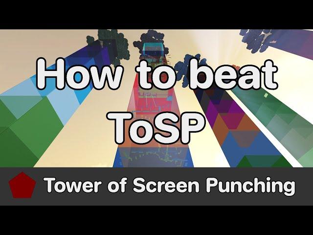 JToH - Tower of Screen Punching (ToSP) guide