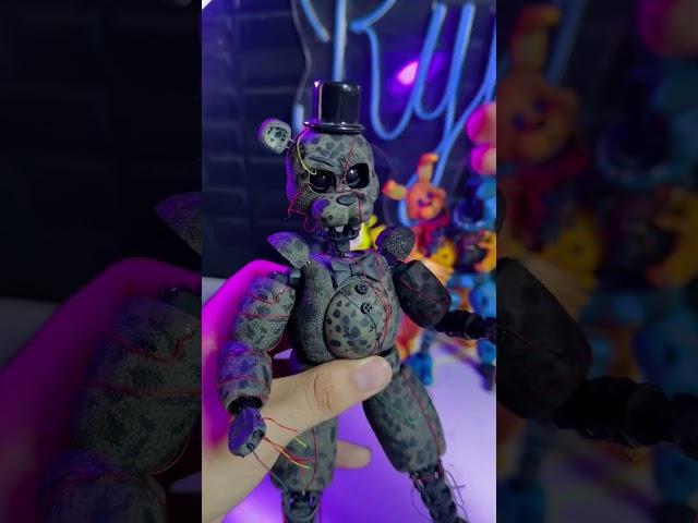 IGNITED FREDDY FIGURE! #fnaf #fnfmod #fnaffigures #ignitedfreddy #freddyfazbear #fyp #fnafmovie