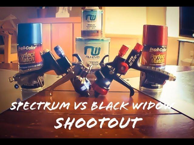 Harbor Freight Spraygun Shootout: Spectrum HTE Vs Black Widow HTE