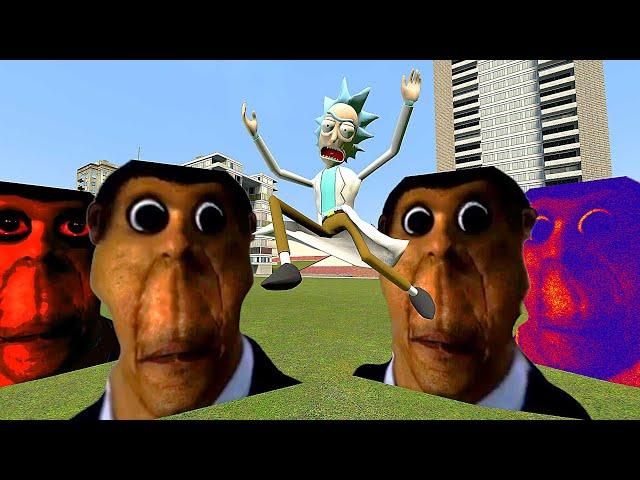 OBUNGA CHASES US WITH LOW GRAVITY NPC IN Garry's Mod