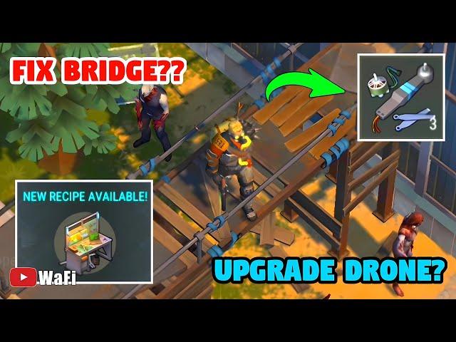 DRONE UPGRADE! HOW TO FIXING BRIDGE AT TRANSPORT HUB - Last Day on Earth: Survival